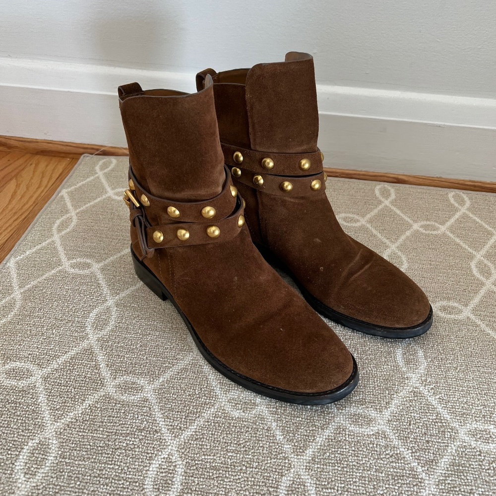See by Chloe New Janis Flat Boots size 40